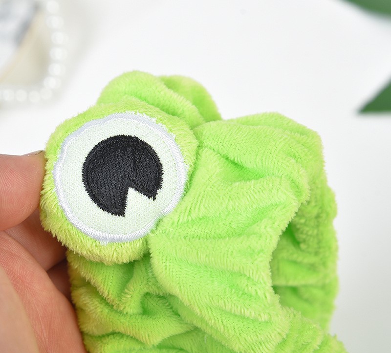 MINGXIER - Bandeau nettoyant pour le visage grenouille - 1pièce