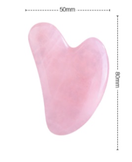 MissLady - Scraping Board Gua Sha Massage Tool (Heart-shaped) - 1pc