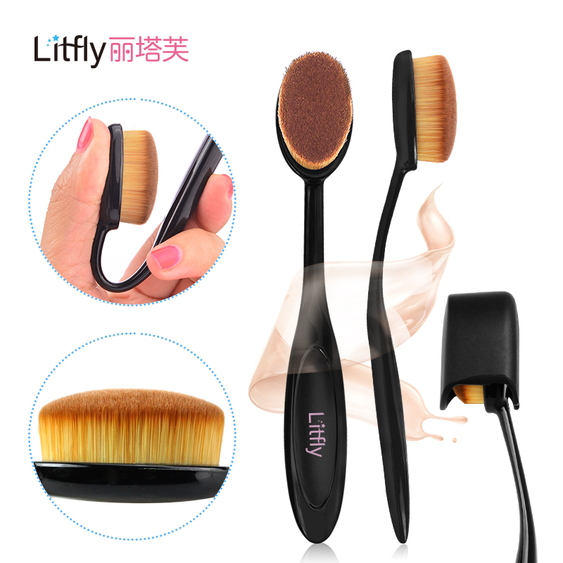 Litfly - Foundation Make Up Brush (Middle size)