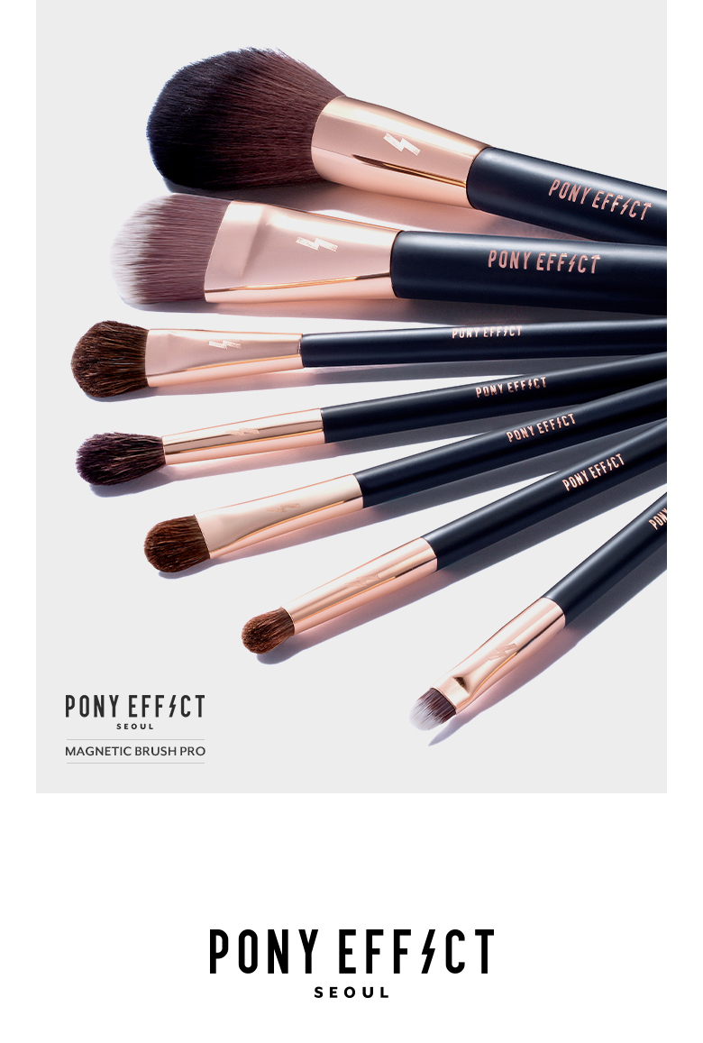 MEMEBOX - PONY EFFECT Magnetic Brush Pro (104 Foundation Brush)
