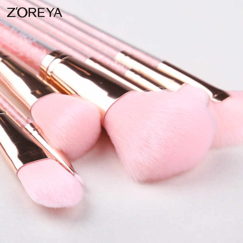 ZOREYA - Ensemble de 10 pinceaux cosmétiques - 1 set