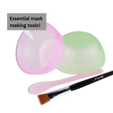 Litfly - Outils de bricolage masque facial (couleur aléatoire)