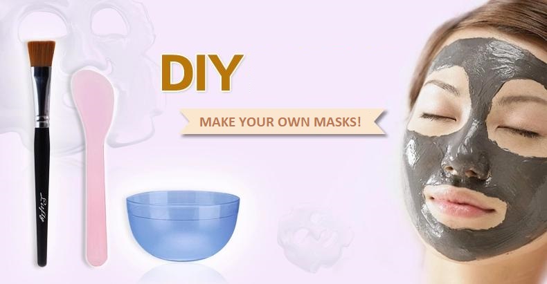Litfly - Outils de bricolage masque facial (couleur aléatoire)