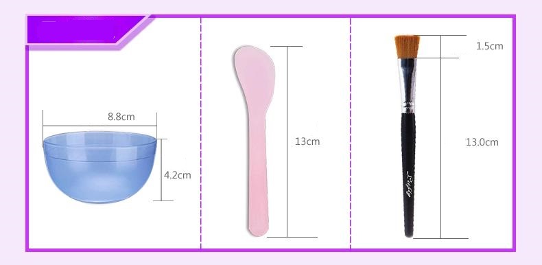 Litfly - Outils de bricolage masque facial (couleur aléatoire)