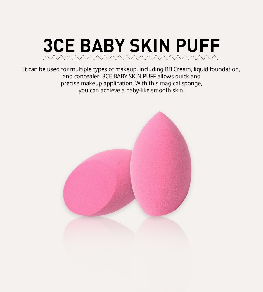3CE / 3 CONCEPT EYES - Baby Skin Puff