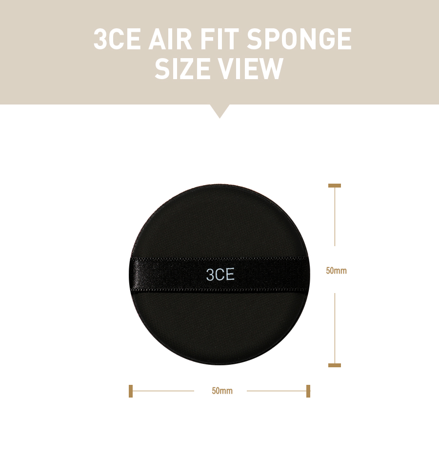 3CE / 3 CONCEPT EYES - Éponge Air Fit