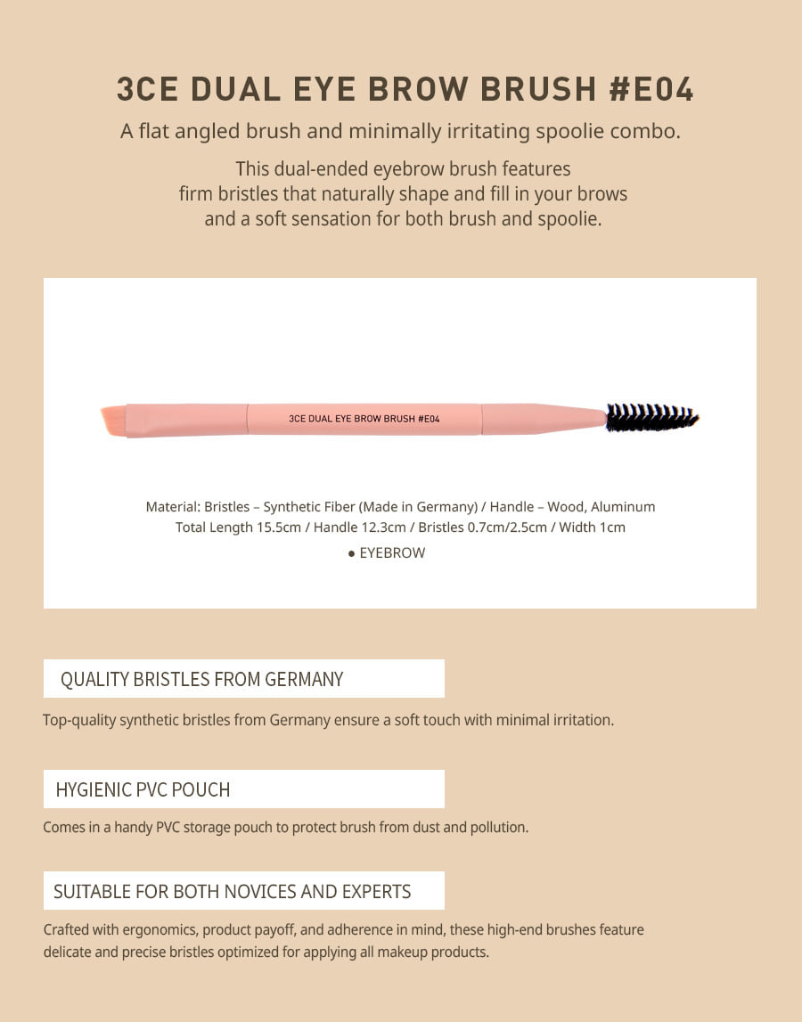 3CE / 3 CONCEPT EYES - Dual Eye Brow Brush