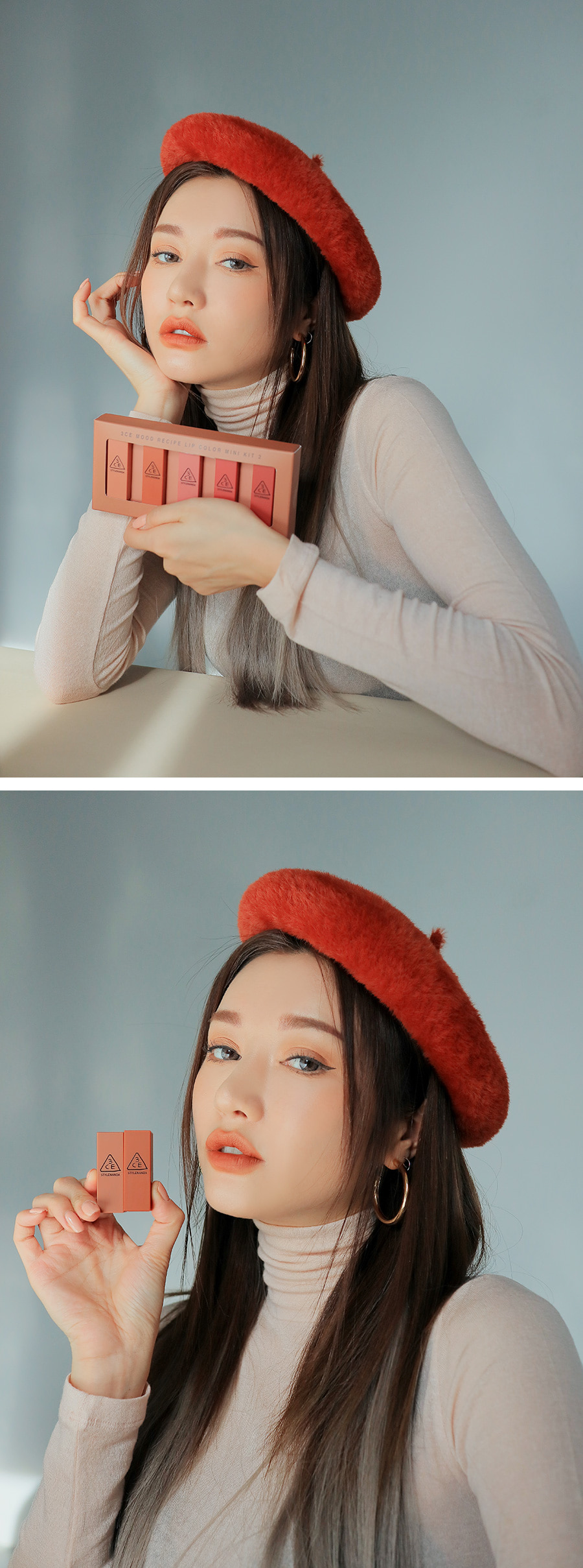 3CE / 3 CONCEPT EYES - Mood Recipe Lip Color Mini Kit 2