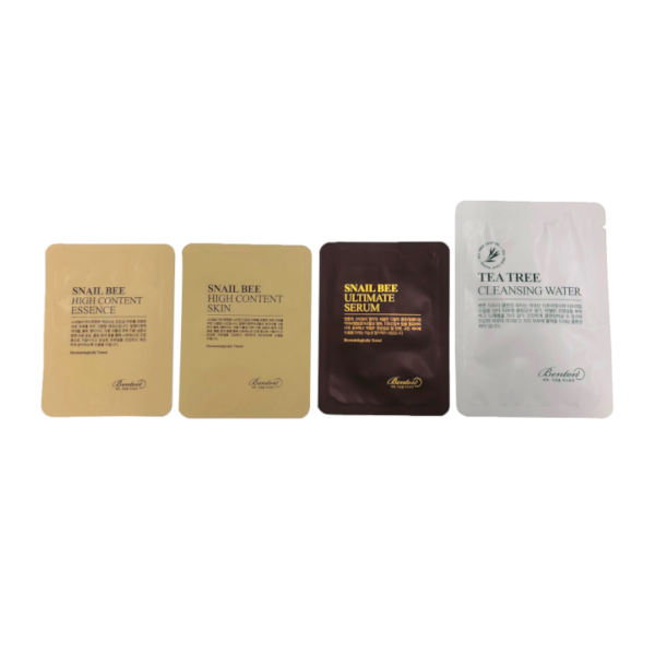 Benton - Snail Bee and Tea Tree Trial Pack - 4pcs