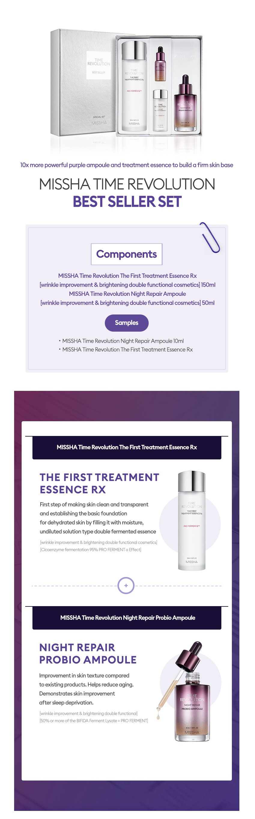 MISSHA - Time Revolution Best Seller Set