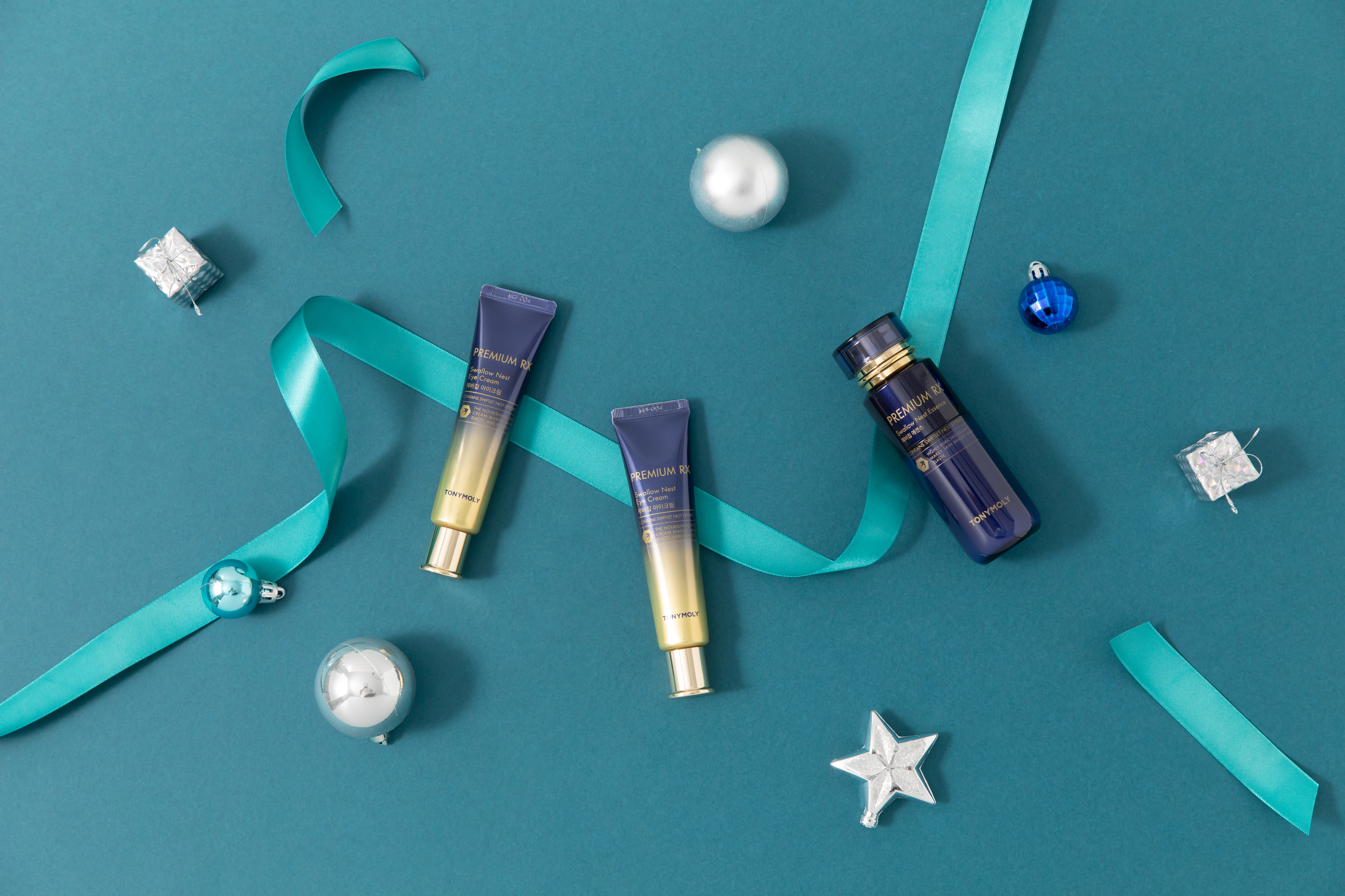 TONYMOLY - Premium RX Swallow Nest Essence & Eye Cream Set - 1set(3items)