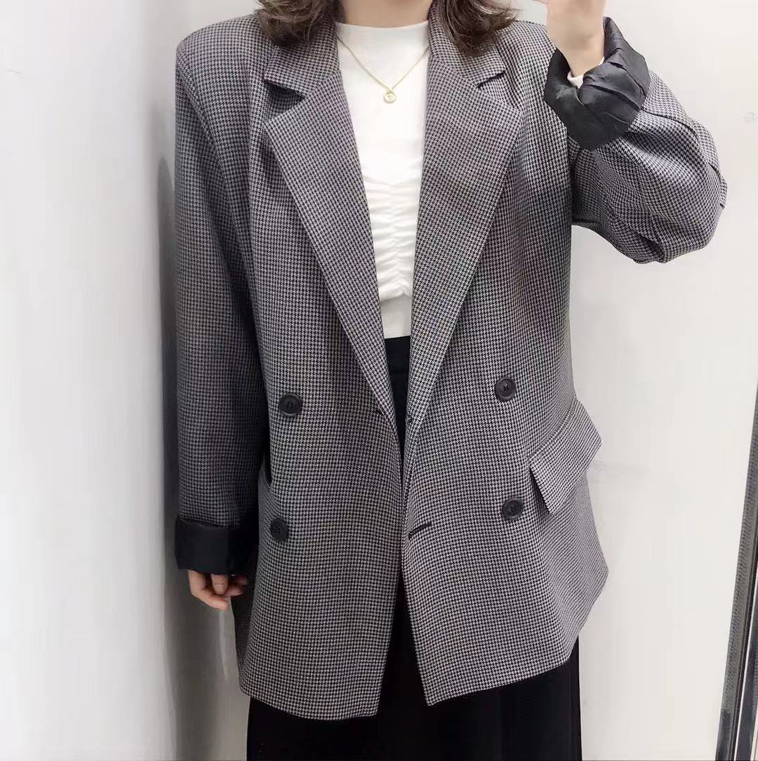 Chi Chi - Houndstooth Blazer