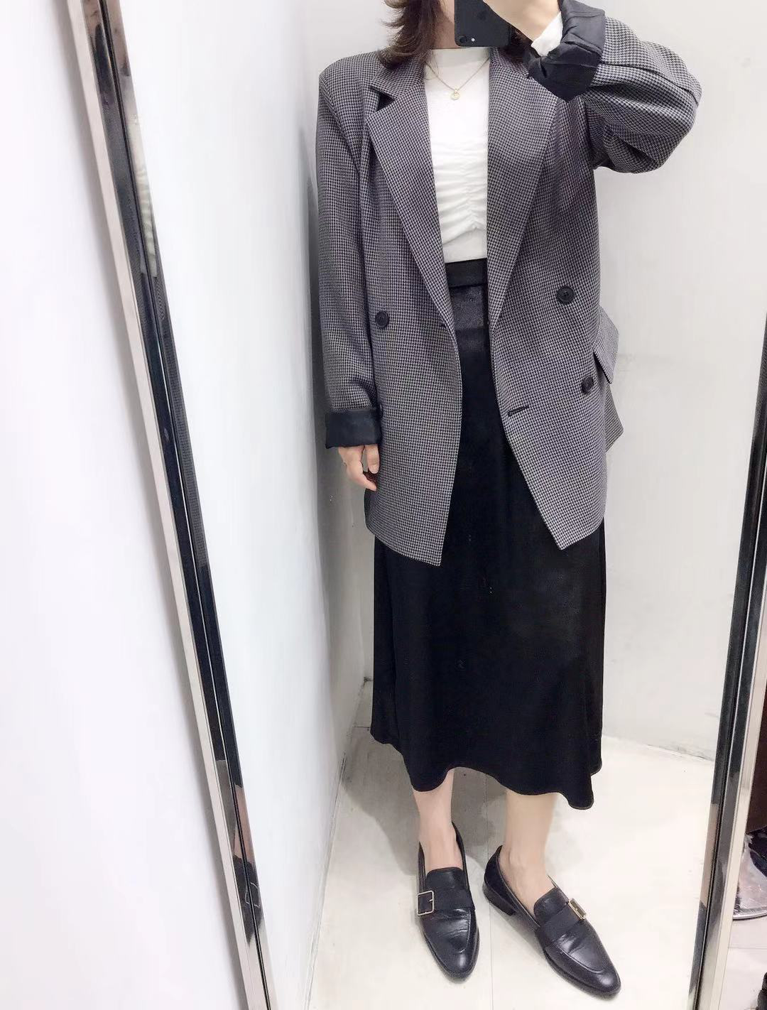 Chi Chi - Houndstooth Blazer