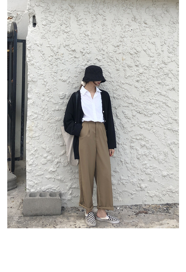 Rosy.B - Plain Oversized Knit Cardigan