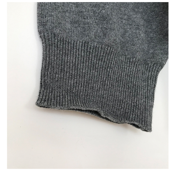 Rosy.B - Plain Oversized Knit Cardigan