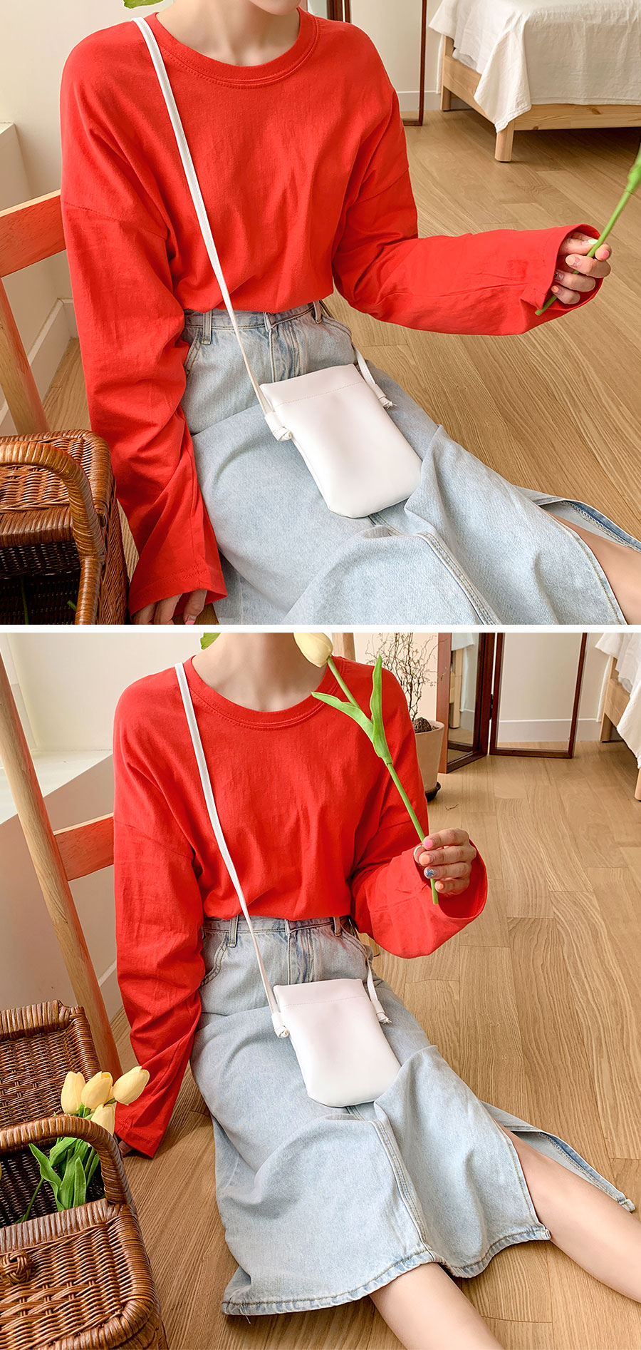 Icecream12 - Faux-Leather Crossbody Small Bag