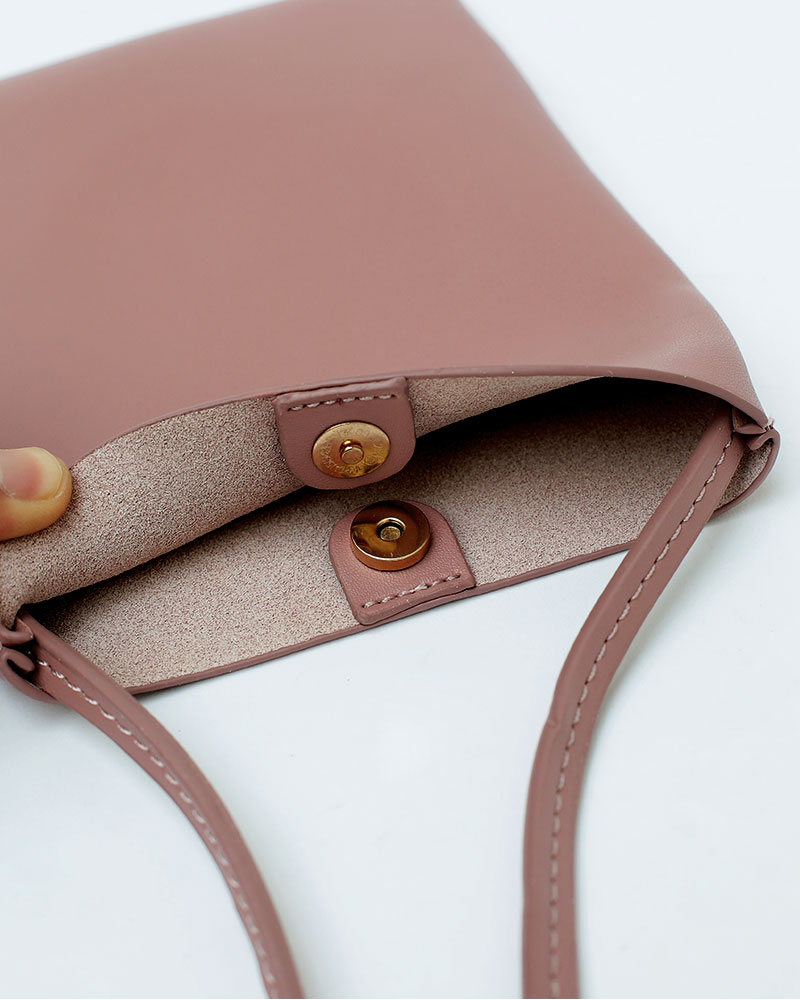 Icecream12 - Faux-Leather Crossbody Small Bag