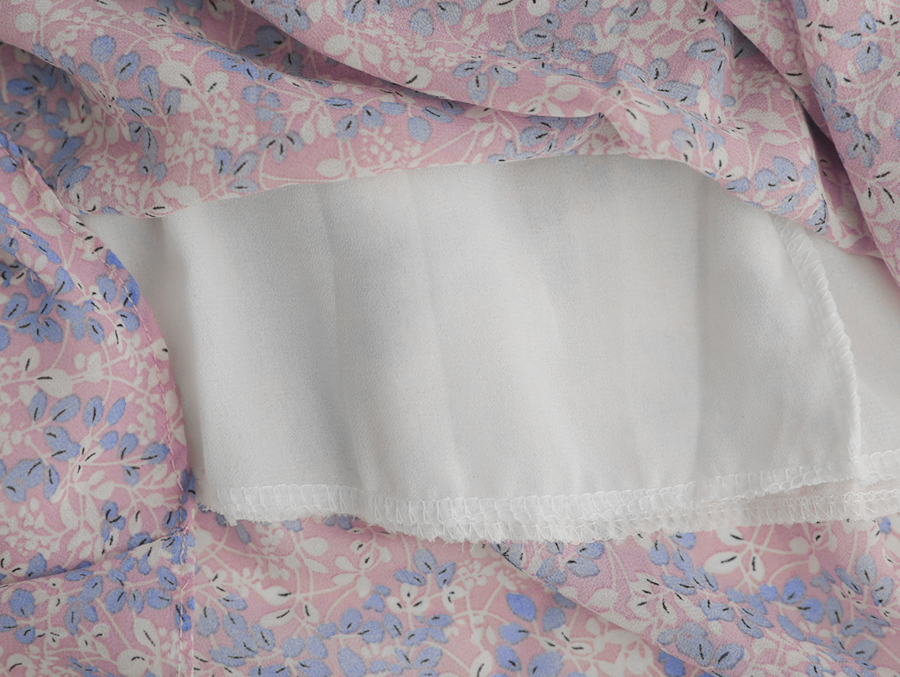 CHERRYKOKO - Smocked Floral Printed Dress