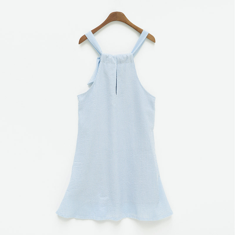 chuu - Halter A-Line Mini Dress