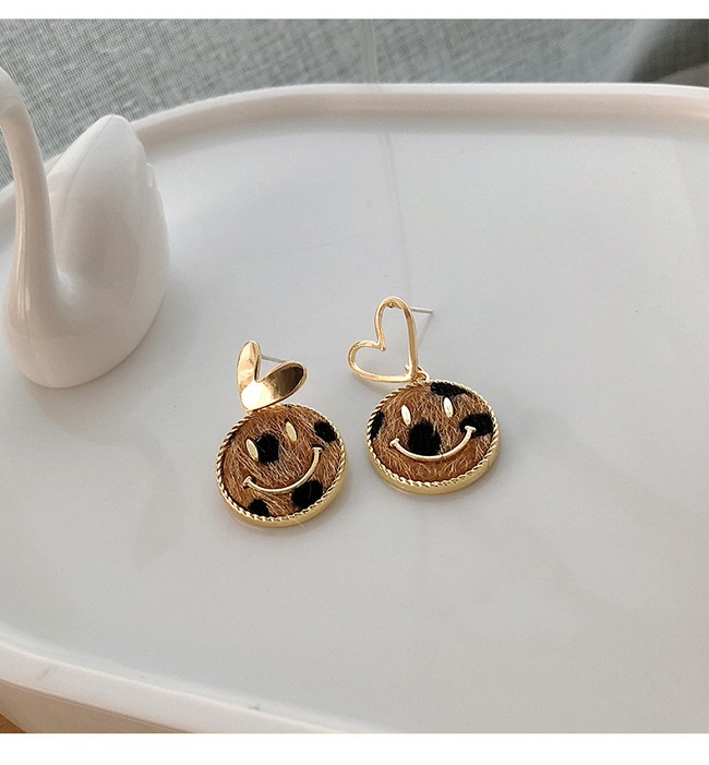 NYU NYU - Smiley Face Earrings