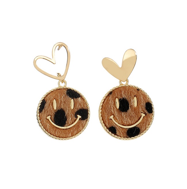 NYU NYU - Smiley Face Earrings