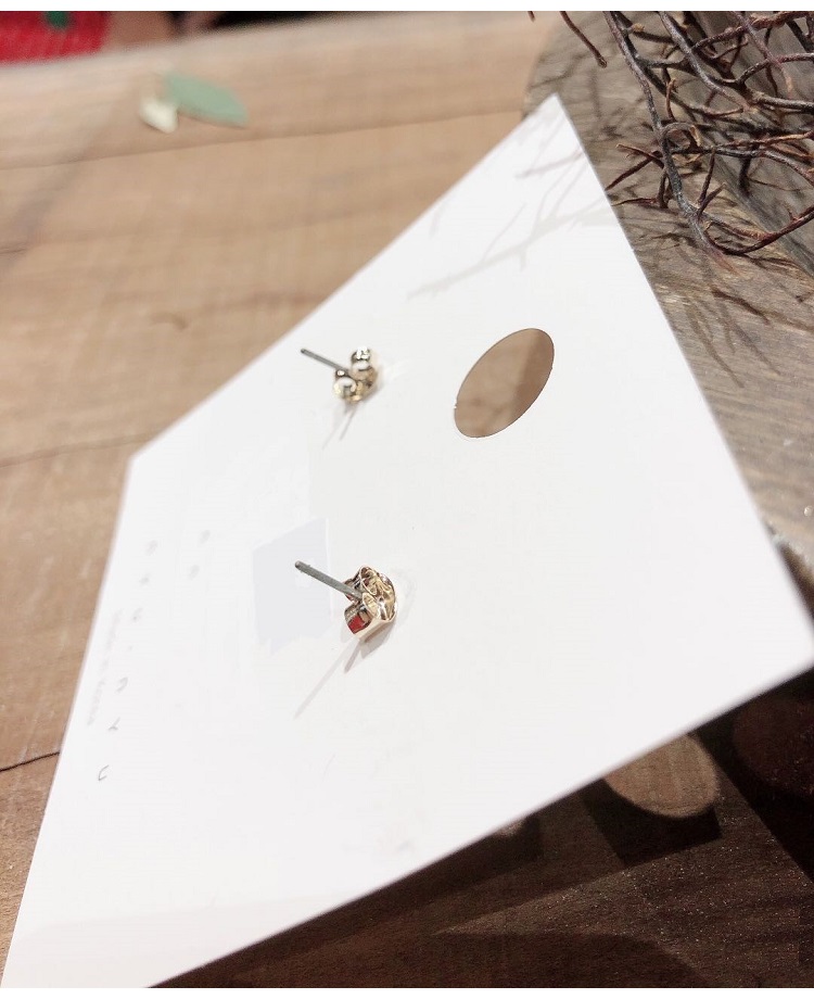 NYU NYU - Leopard Dangle Earring