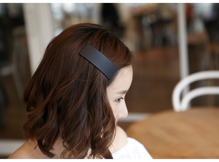 Stylevana - Pince à cheveux rectangle mat
