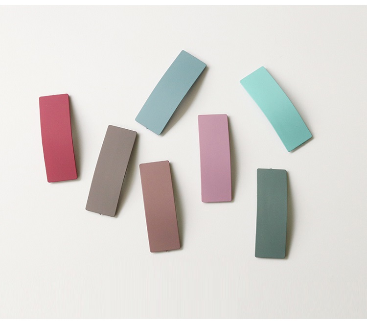 Stylevana - Pince à cheveux rectangle mat