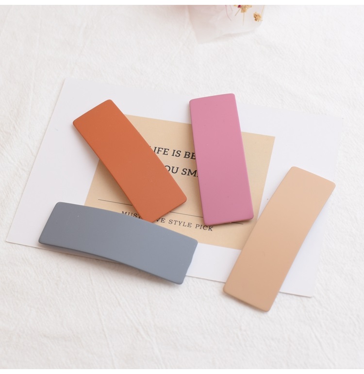 Stylevana - Pince à cheveux rectangle mat