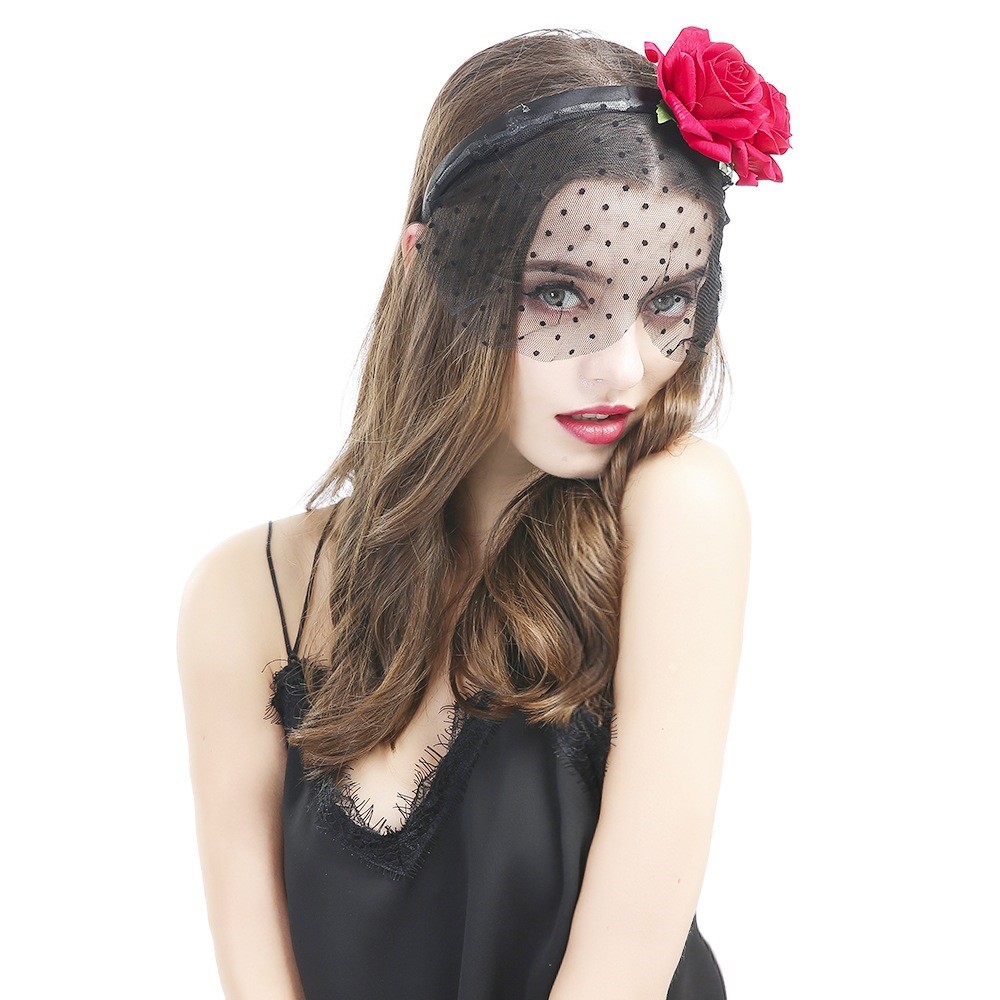 Stylevana - Bandeau en maille Roses