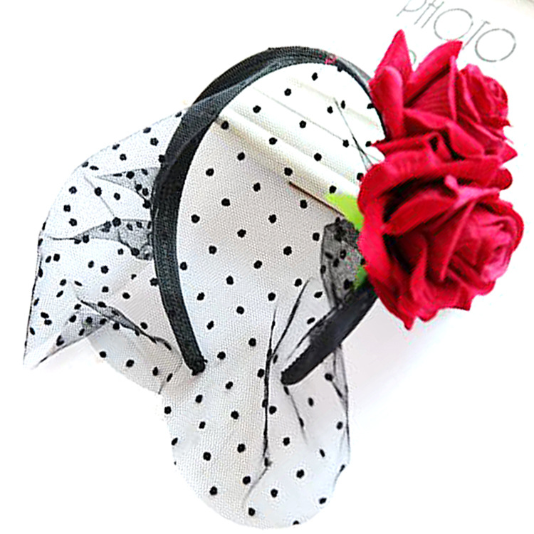 Stylevana - Bandeau en maille Roses