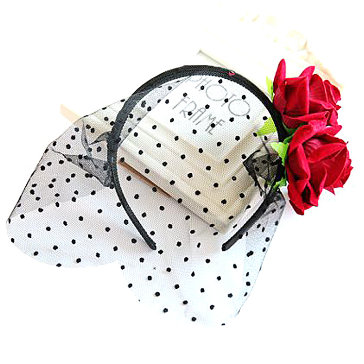 Stylevana - Bandeau en maille Roses