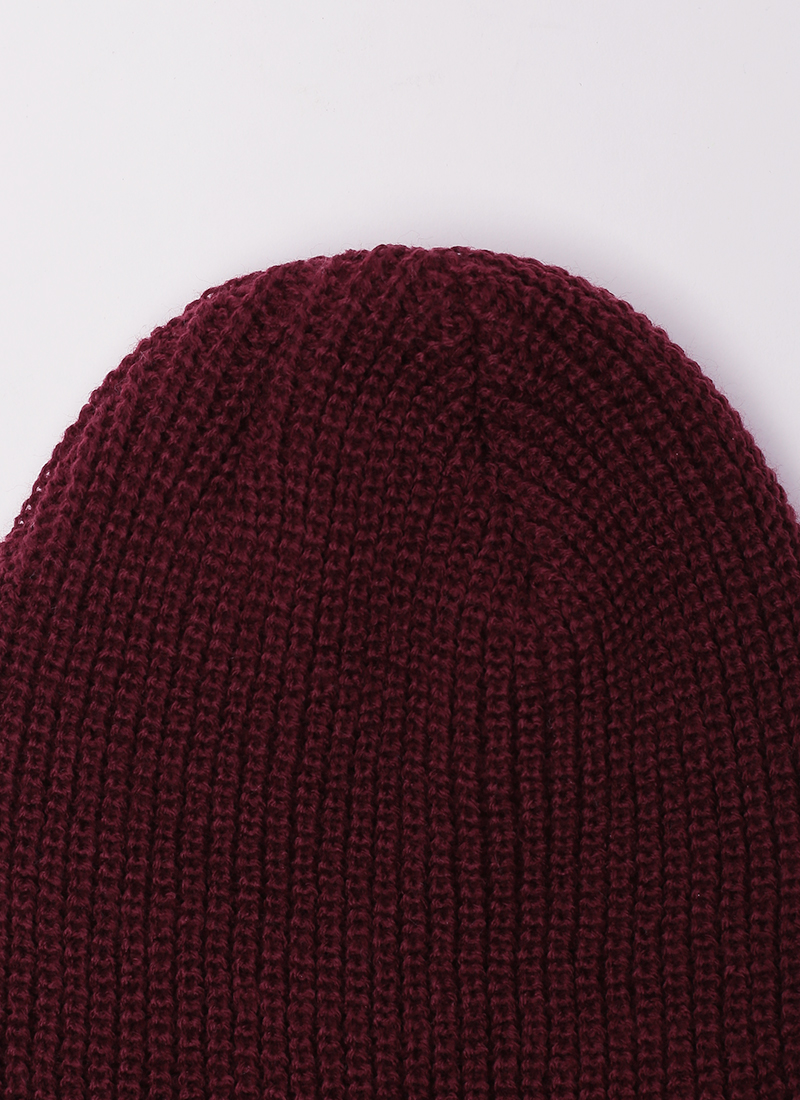 Icecream12 - Bonnet en tricot uni