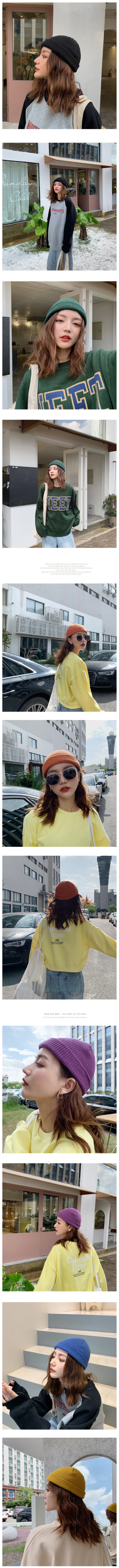 PinkGirl - Plain Knit Beanie