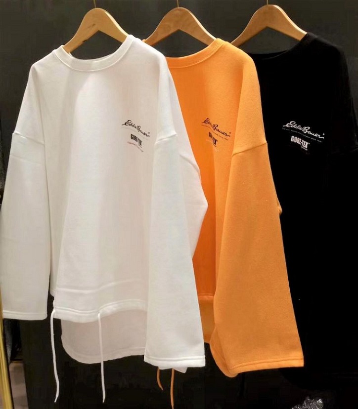 Pour J - Pull avec lettrage à ourlet coulissant et ourlet coulissant