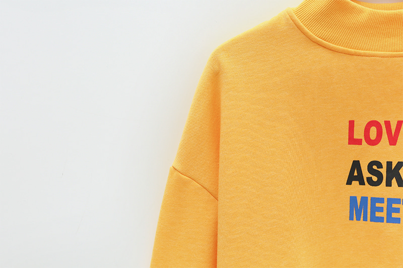 Icecream12 - Crew-Neck Lettering Pullover