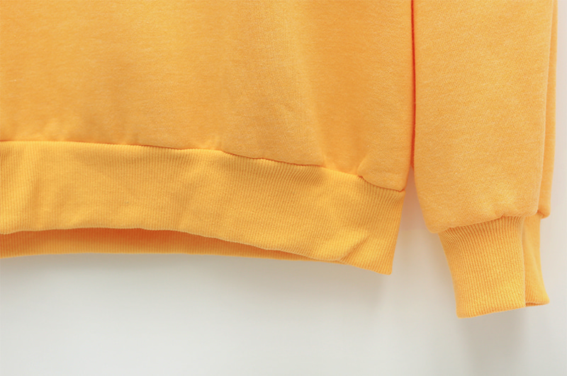 Icecream12 - Crew-Neck Lettering Pullover