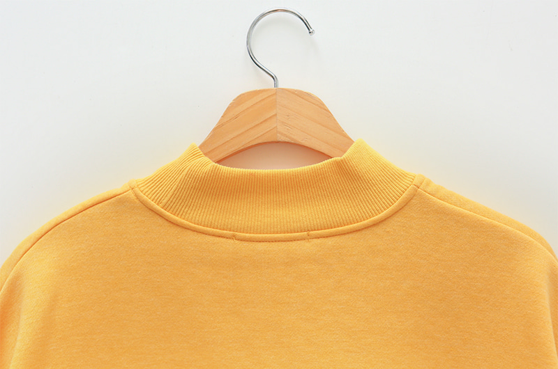Icecream12 - Crew-Neck Lettering Pullover