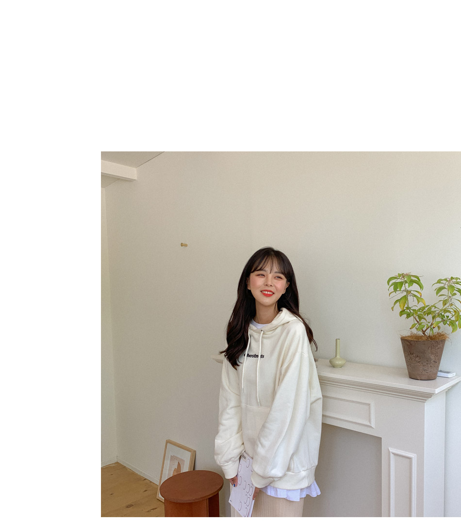 MERONGSHOP - Sweat à capuche oversize avec lettrage à épaules tombantes