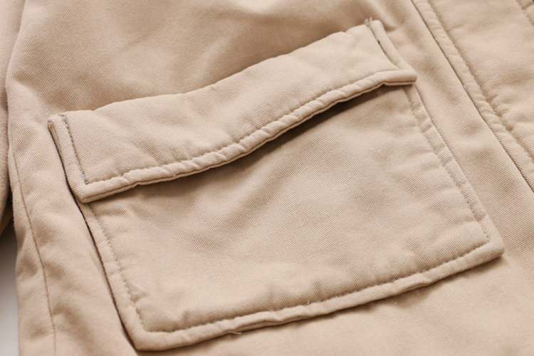 Dearest - Veste cargo à capuche poilue