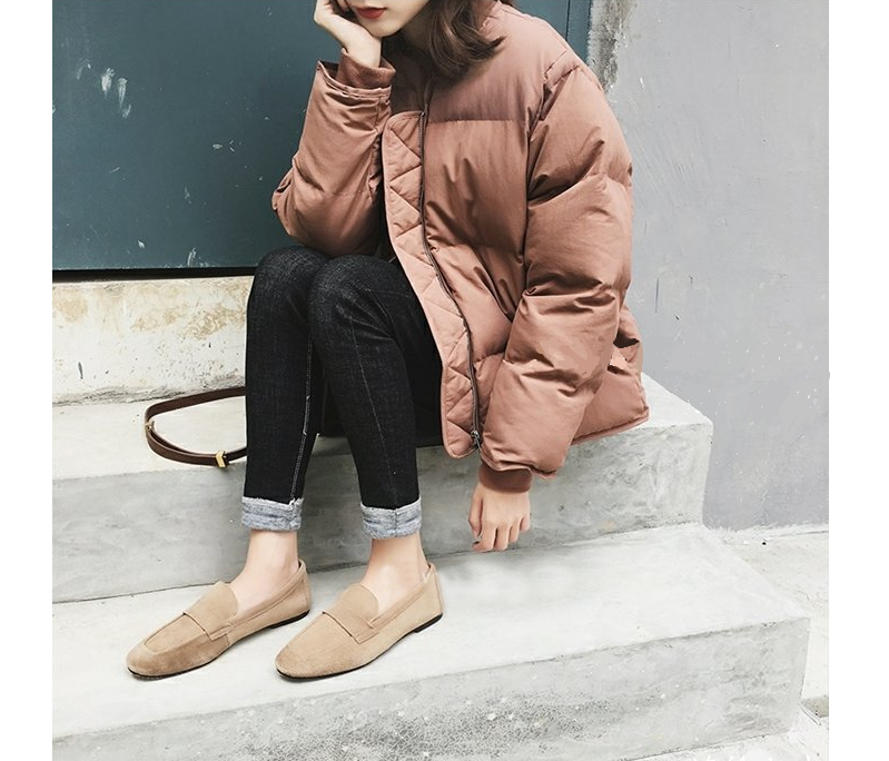 For J - Veste matelassée zippée