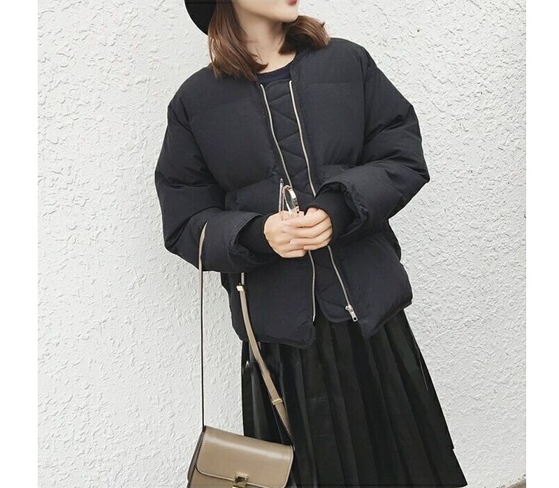 For J - Veste matelassée zippée