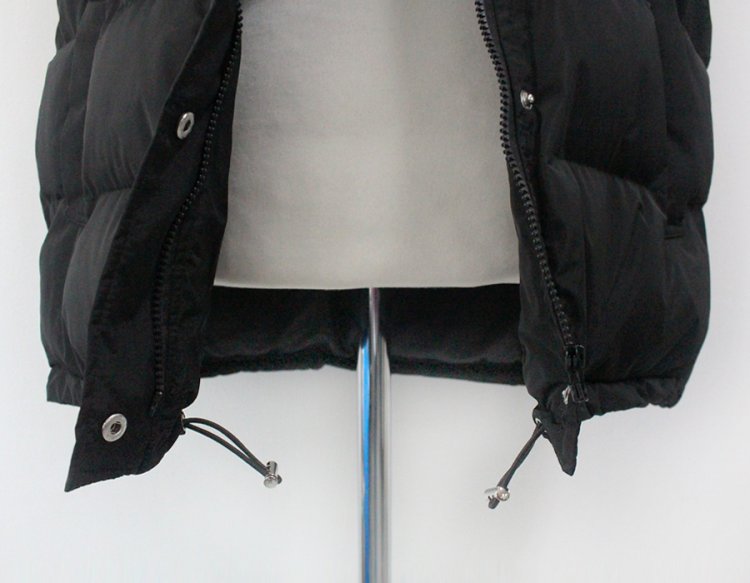 For J - Gilet matelassé zippé