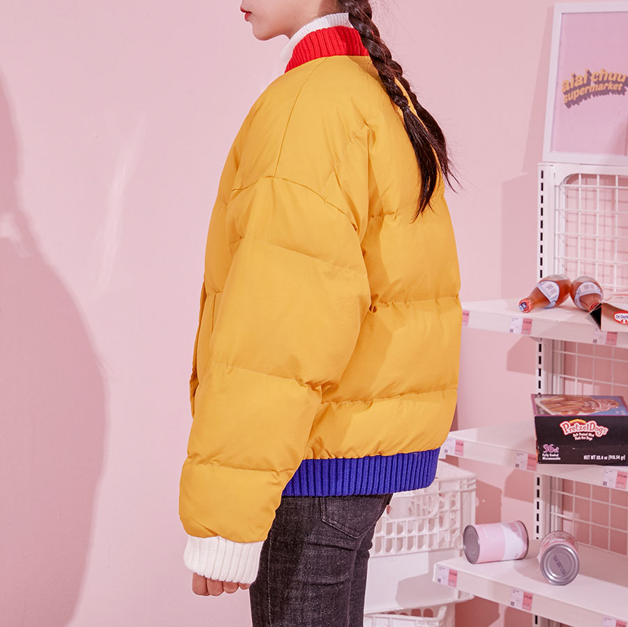 Icecream12 - Veste rembourrée contrastée