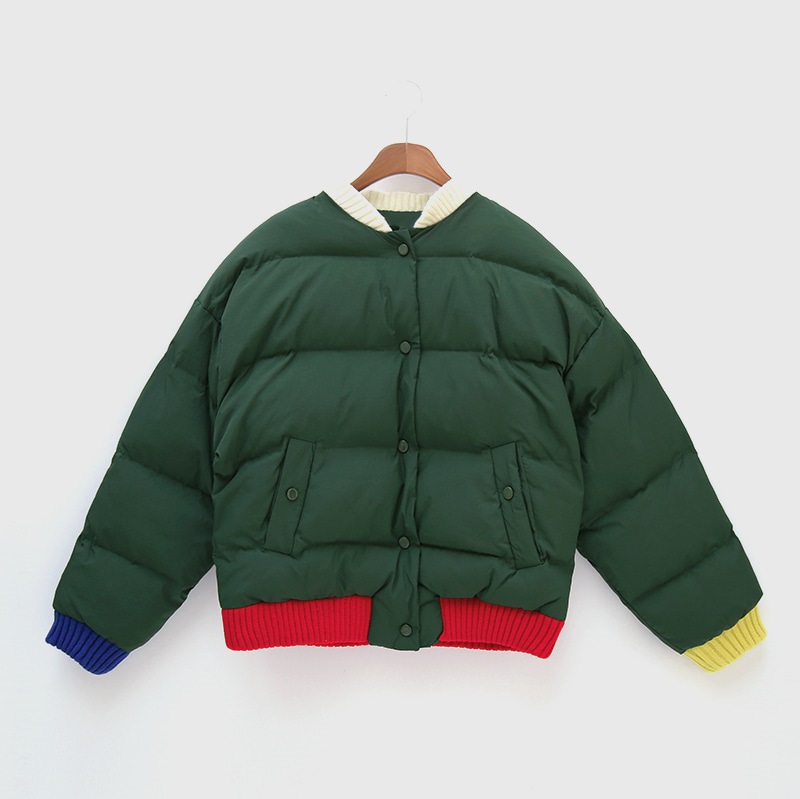 Icecream12 - Veste rembourrée contrastée
