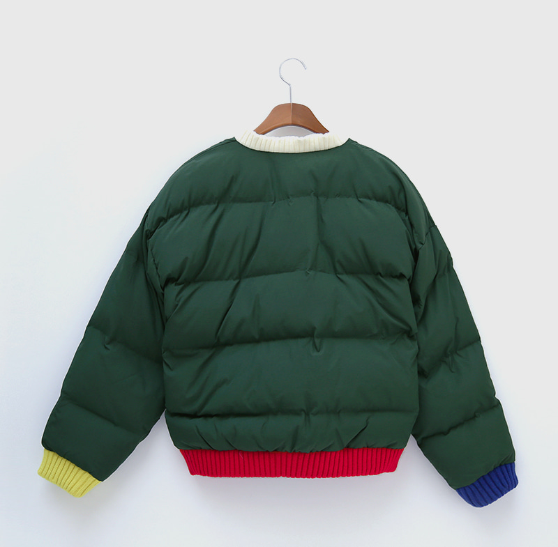 Icecream12 - Veste rembourrée contrastée