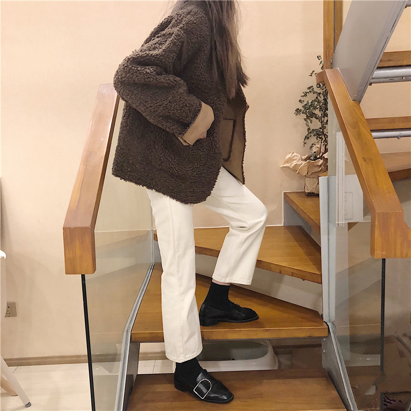 MissLady - Two-Way Round Neck Fleece Jacket
