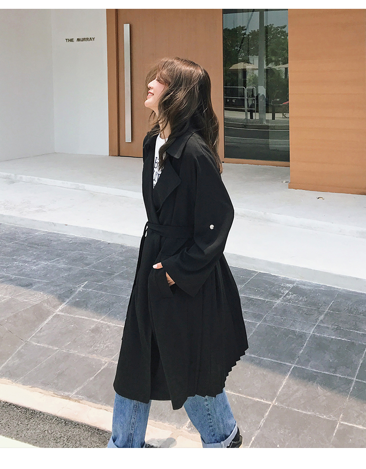 Seoulflash - Trench à double boutonnage