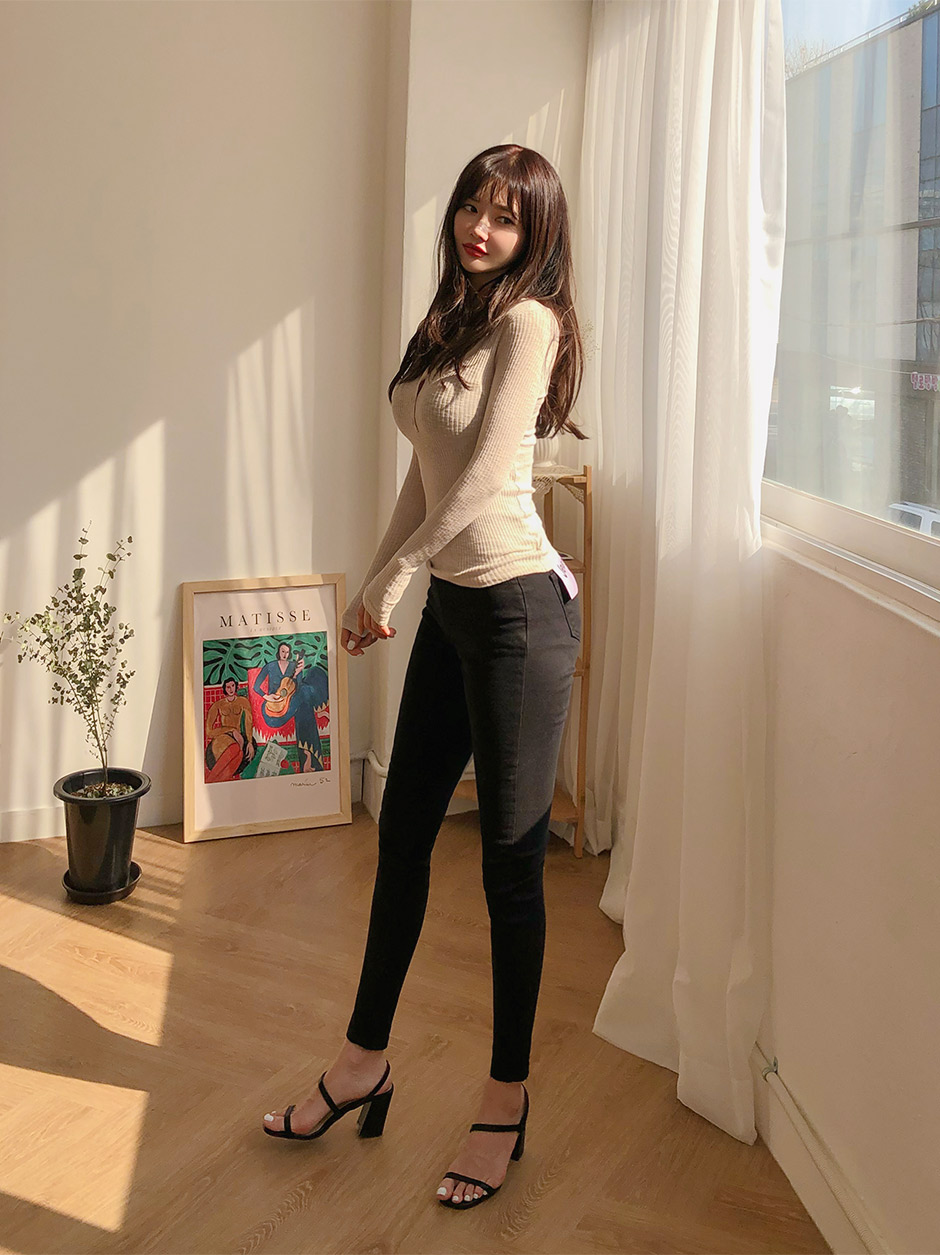 chuu - Jean skinny taille ceinture -5KG Vol.109