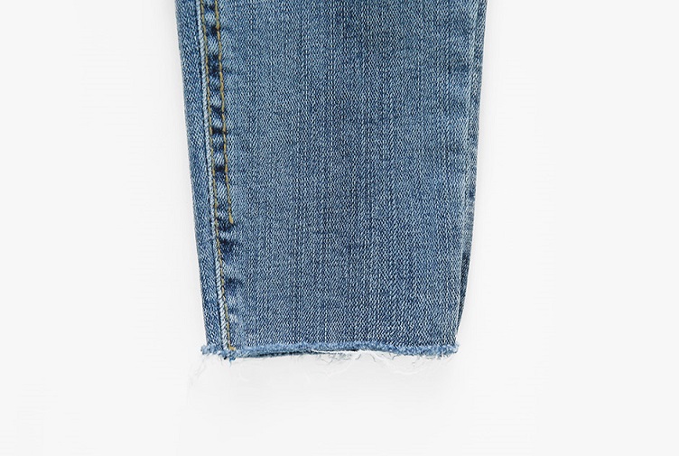 chuu - Frayed-Hem Skinny Jeans Vol.75